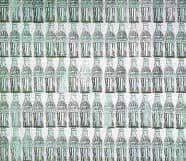 Print kader met licht Coca-Cola flesjes